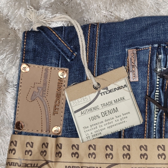 NEW RARE Men's TTDENIM 32 SIZE JEANS 👖 - Picture 3 of 8
